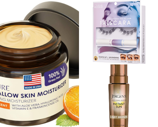 Beauty Products cover photo collage