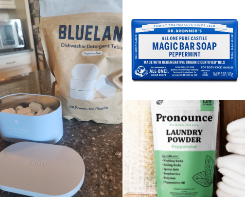 What clean products I use and enjoy. cover photo collage