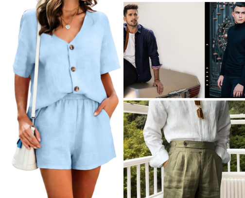 ☀️ Best Lightweight Clothing for UAE Weather cover photo collage