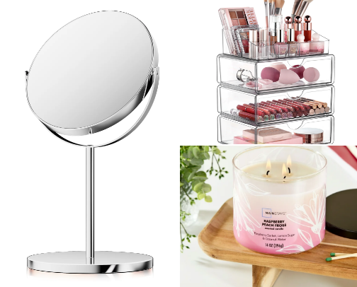 Vanity must-haves!! 🤩 cover photo collage