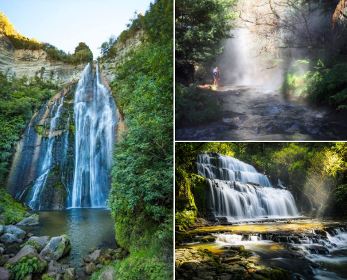 𝘌𝘹𝘱𝘭𝘰𝘳𝘦 𝘕𝘦𝘸 𝘡𝘦𝘢𝘭𝘢𝘯𝘥:
Dreamiest Waterfall Finds cover photo collage