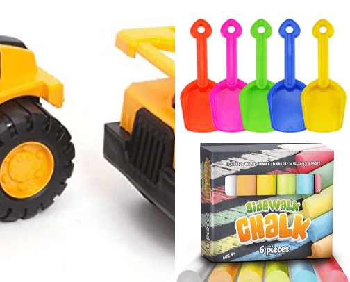 Outside Kid Toys cover photo collage