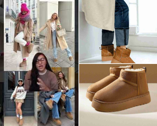 Botas ugg Shein dupe finds cover photo collage