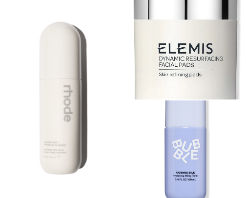 Toners & mists: as Kim K says cover photo collage