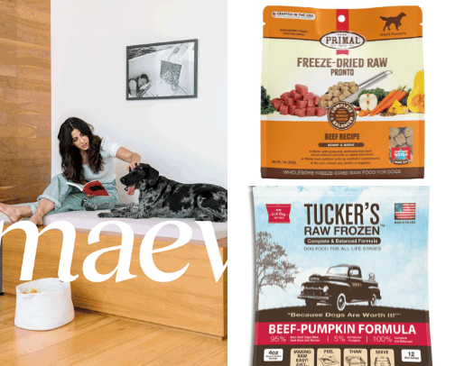 We feed Raw Dog food recommendations cover photo collage