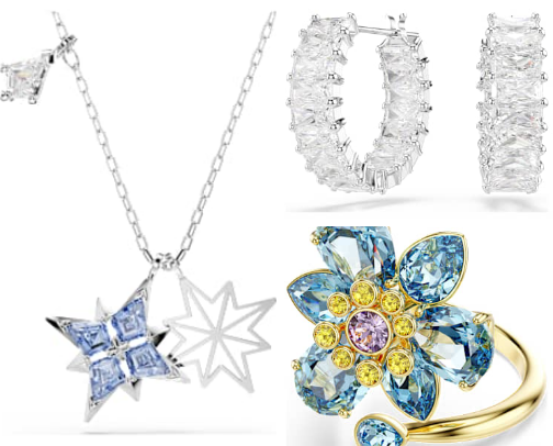 ✨️  Swarovski crystal cover photo collage