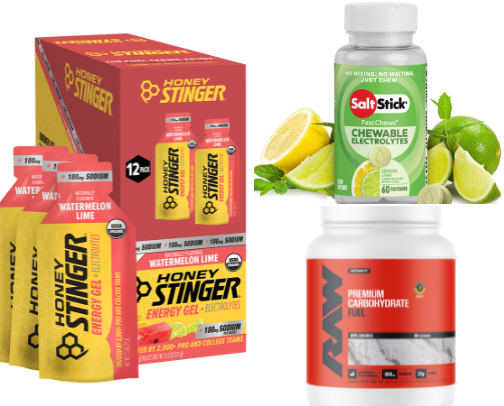 Race Day Nutrition That Won’t Upset Your Stomach cover photo collage