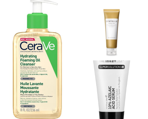My Clean Girl Summer Skincare Essentials cover photo collage
