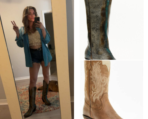 Western & Boho Looks cover photo collage
