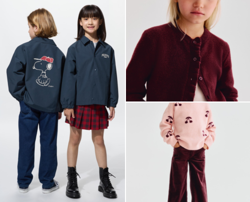 Collection enfants Automne 2026 cover photo collage
