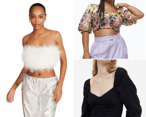 Tops and shirts cover photo collage