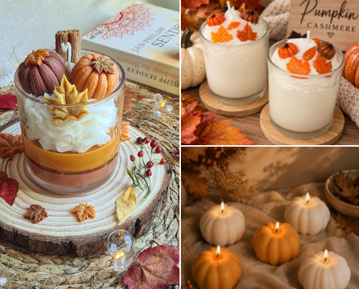 Halloween Candles 🕯️ cover photo collage