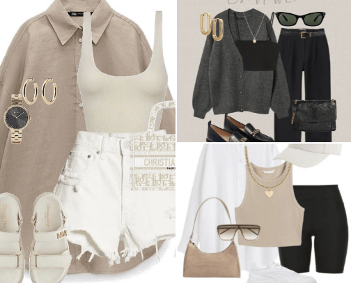 Outfits! 🛍 cover photo collage
