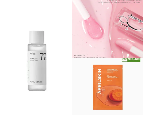 Skincare & makeup essentials: glow from within cover photo collage