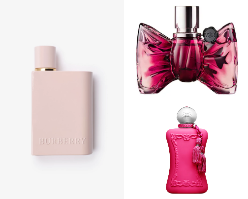 Valentine's Day perfumes ❤️ cover photo collage