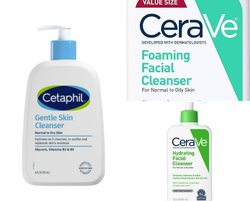 CHEAP/AFFORDABLE SKIN CARE ROUTINE FOR CLEAR SKIN cover photo collage