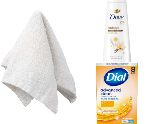 Affordable Hygiene under $50!! cover photo collage