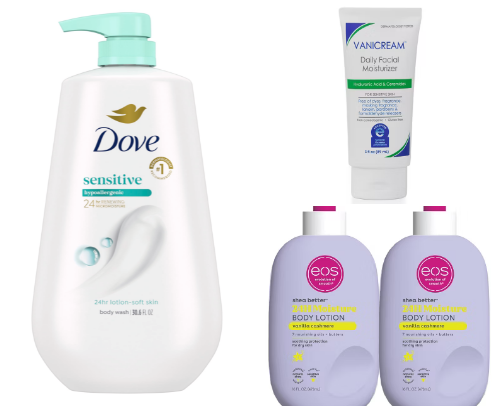 Personal hygiene favorites. cover photo collage