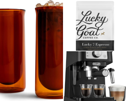 Coffee Run cover photo collage