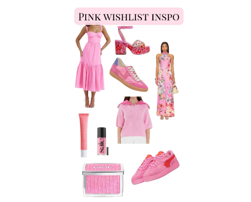 Pink Wishlist Inspo!! 🎀 cover photo collage