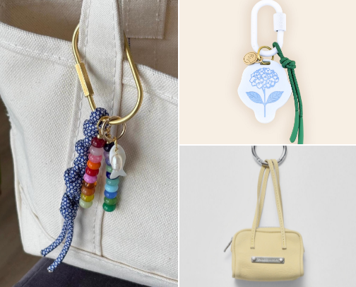 The Statement Detail: Bag Charms & Keychains cover photo collage