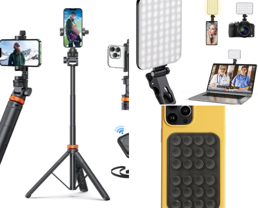 Content creation cover photo collage