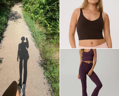 Workout pieces👟🏃🏻‍♀️ cover photo collage