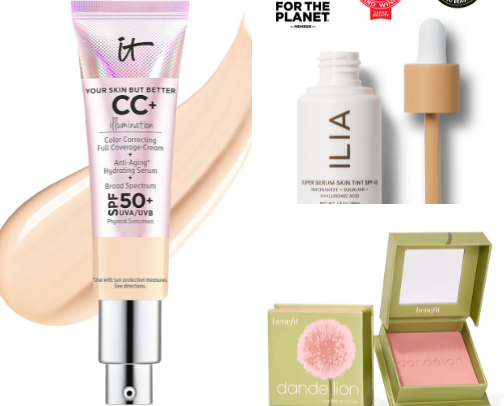 Soft Summer natural makeup cover photo collage