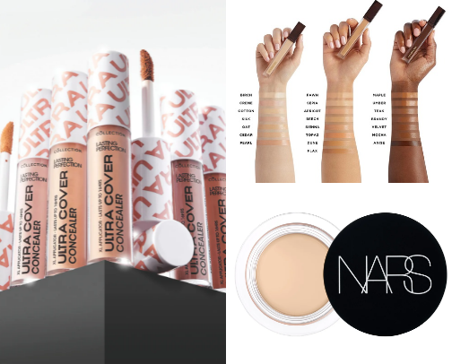 My favourite concealers cover photo collage