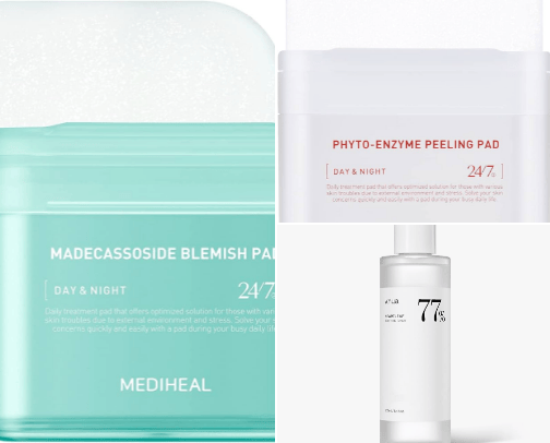 Korean Skincare cover photo collage
