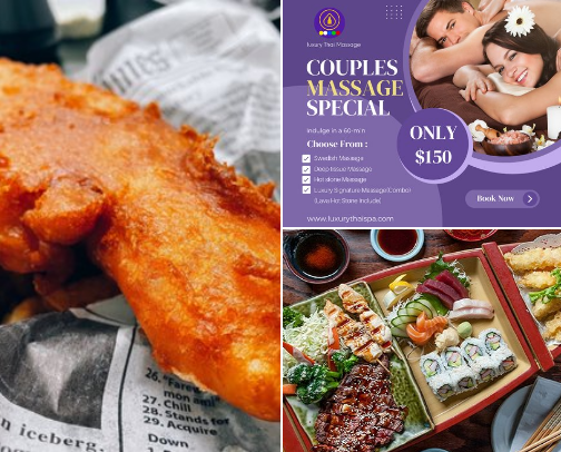 What happens in Las Vegas... cover photo collage