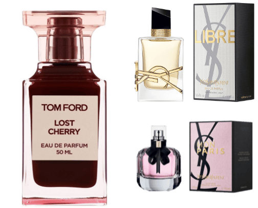 The most seductive perfumes for her! cover photo collage