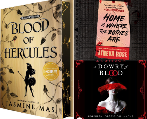 Books for the Girlies 🤎 cover photo collage