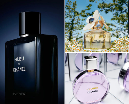 Quality Perfumes cover photo collage