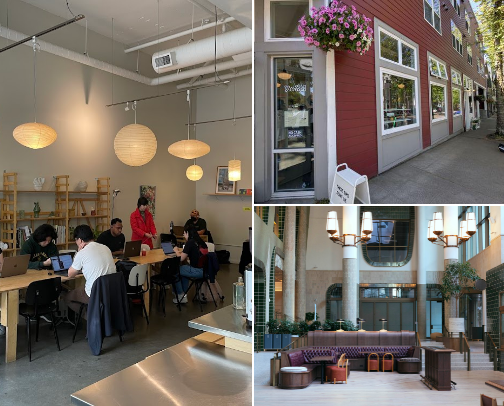 My Favorite Seattle Coffee Shops ☕️ cover photo collage
