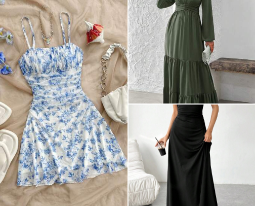 Spring Dresses cover photo collage