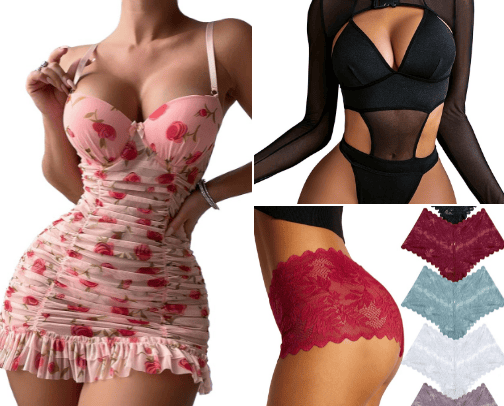 The most beautiful and sexiest outfit for all occasions cover photo collage