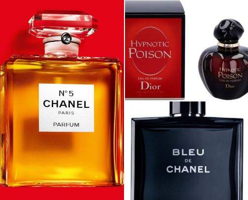 Best trendy Parfumes for ladys and gentleman 🌷/🌹 cover photo collage