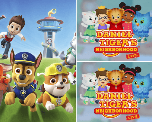 Kids shows cover photo collage