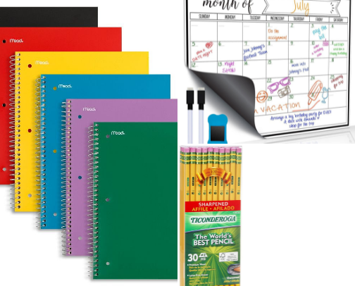 📚 Back to School Supplies ✨✏️📓 cover photo collage