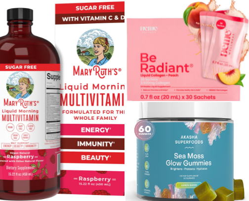 Supplements & Wellness cover photo collage