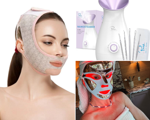 Self care accessories cover photo collage