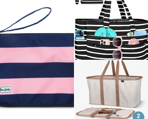 Pool Beach Bag 🏖️ cover photo collage