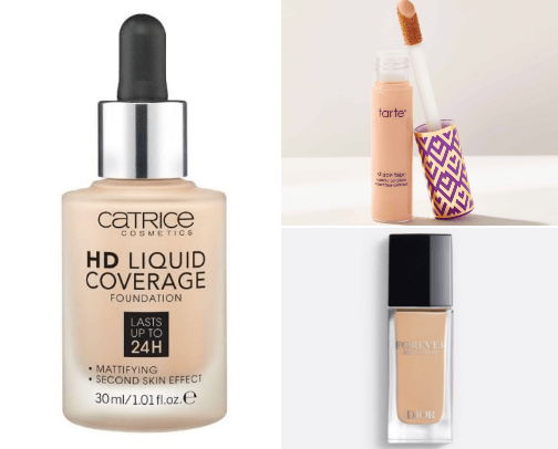makeup must haves❤️ cover photo collage