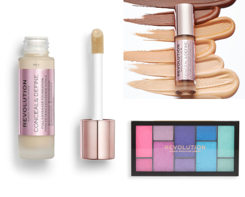 Revolution Beauty cover photo collage