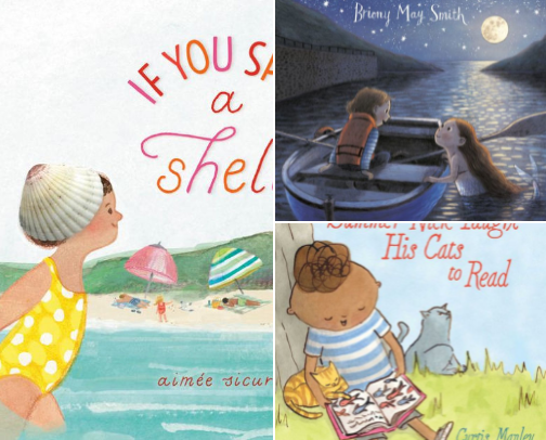 Summer Books cover photo collage