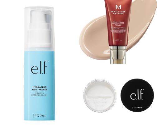 Makeup Routine cover photo collage