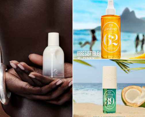 Perfumes/Body Sprays cover photo collage