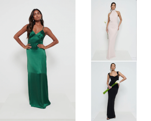 Elegant dress 💃 cover photo collage