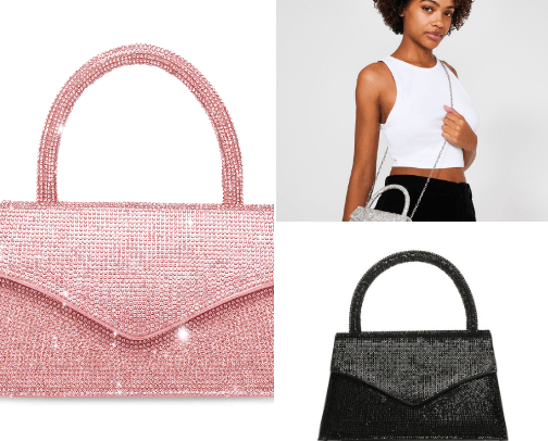 Sparkly bags cover photo collage